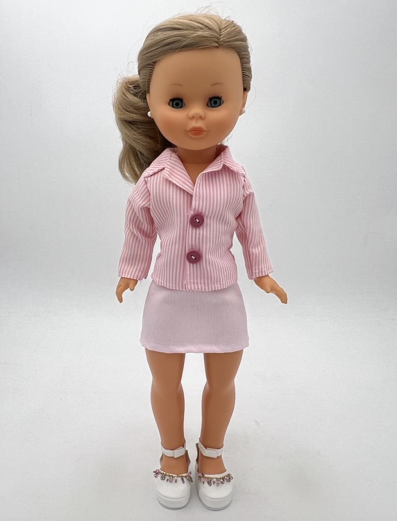 CONJUNTO FALDA ROSA